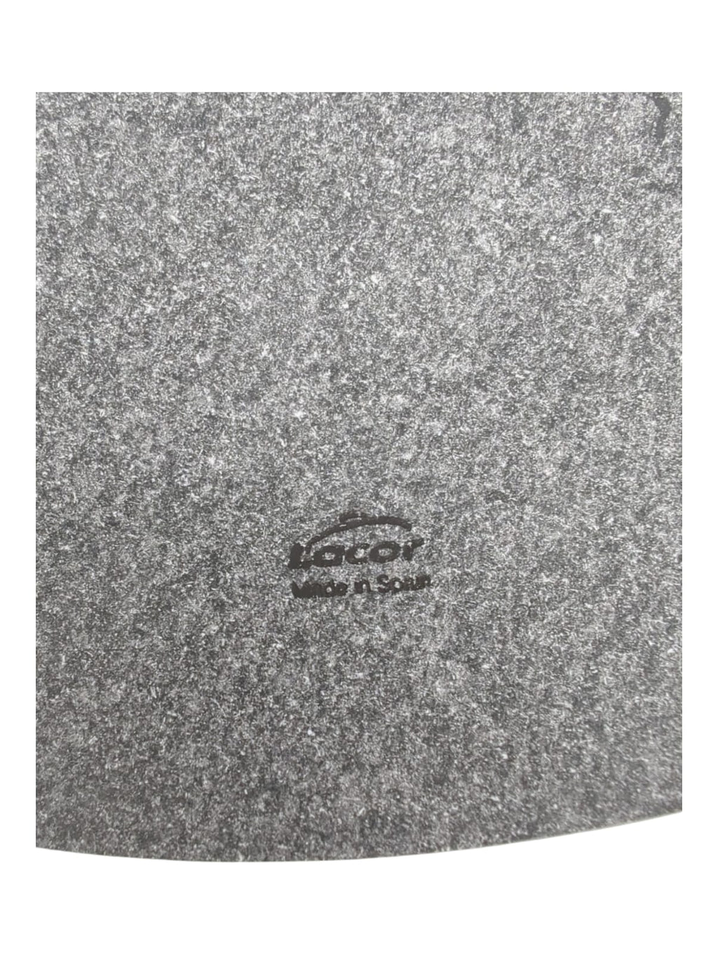 Lacor Tischset rund Leder Braun Ø 40 cm