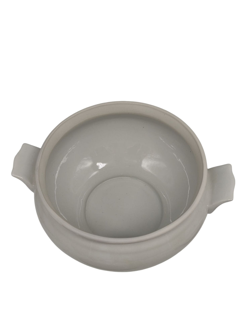 Olympia Whiteware Suppenschüssel mit Suppenkelle 2,5 L