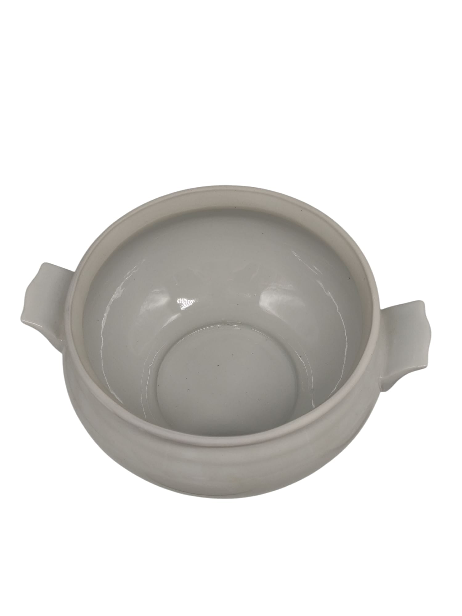 Olympia Whiteware Suppenschüssel mit Suppenkelle 2,5 L