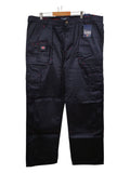 Lee Cooper Men's Multi Pocket Work Trousers 42W/33L Dark Blue