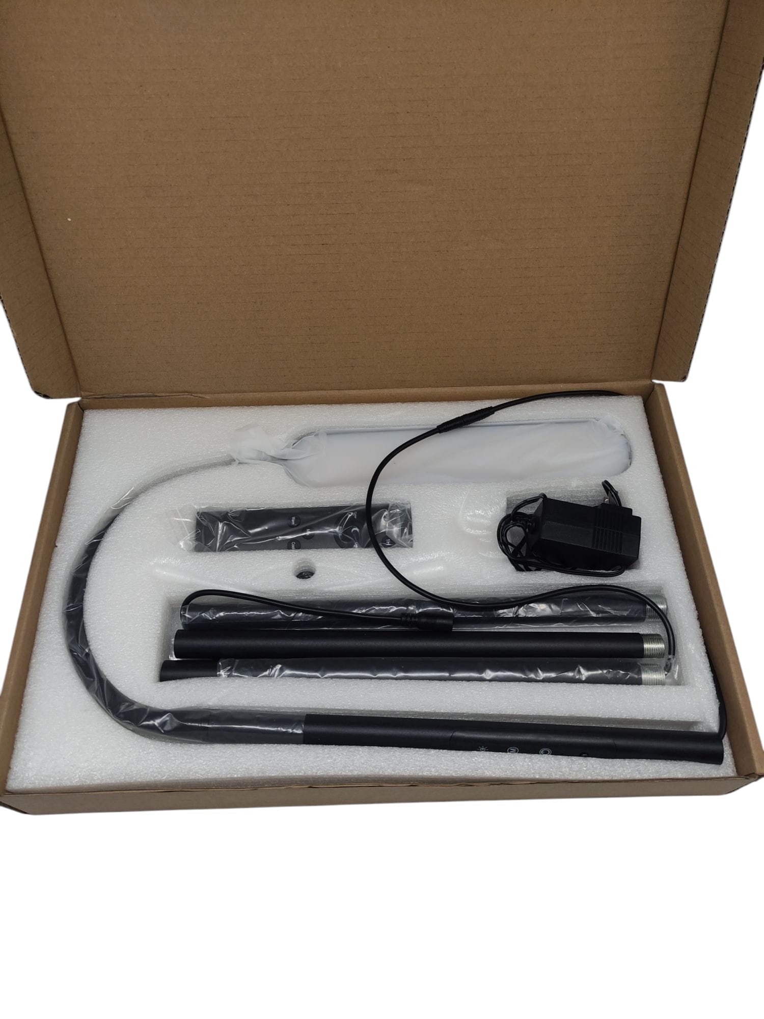 OUSFOT Stehlampe LED 180 cm dimmbar 3 Farbtemperaturen