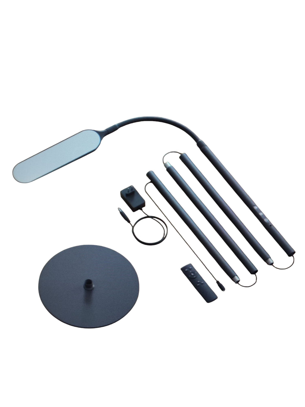 OUSFOT Stehlampe LED 180 cm dimmbar 3 Farbtemperaturen