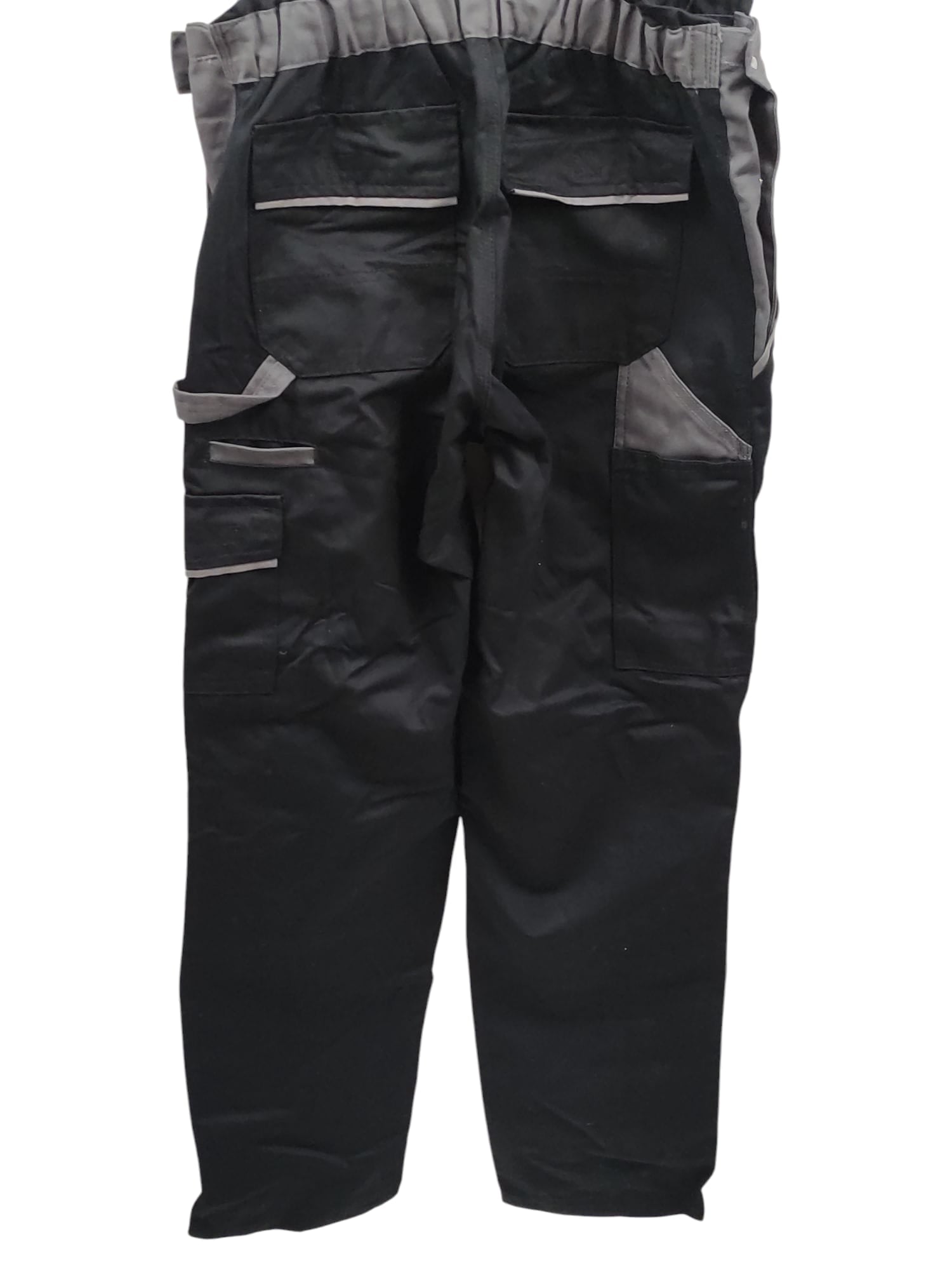 Planam Highline Latzhose Damen Schwarz Schiefer Zink Größe 38