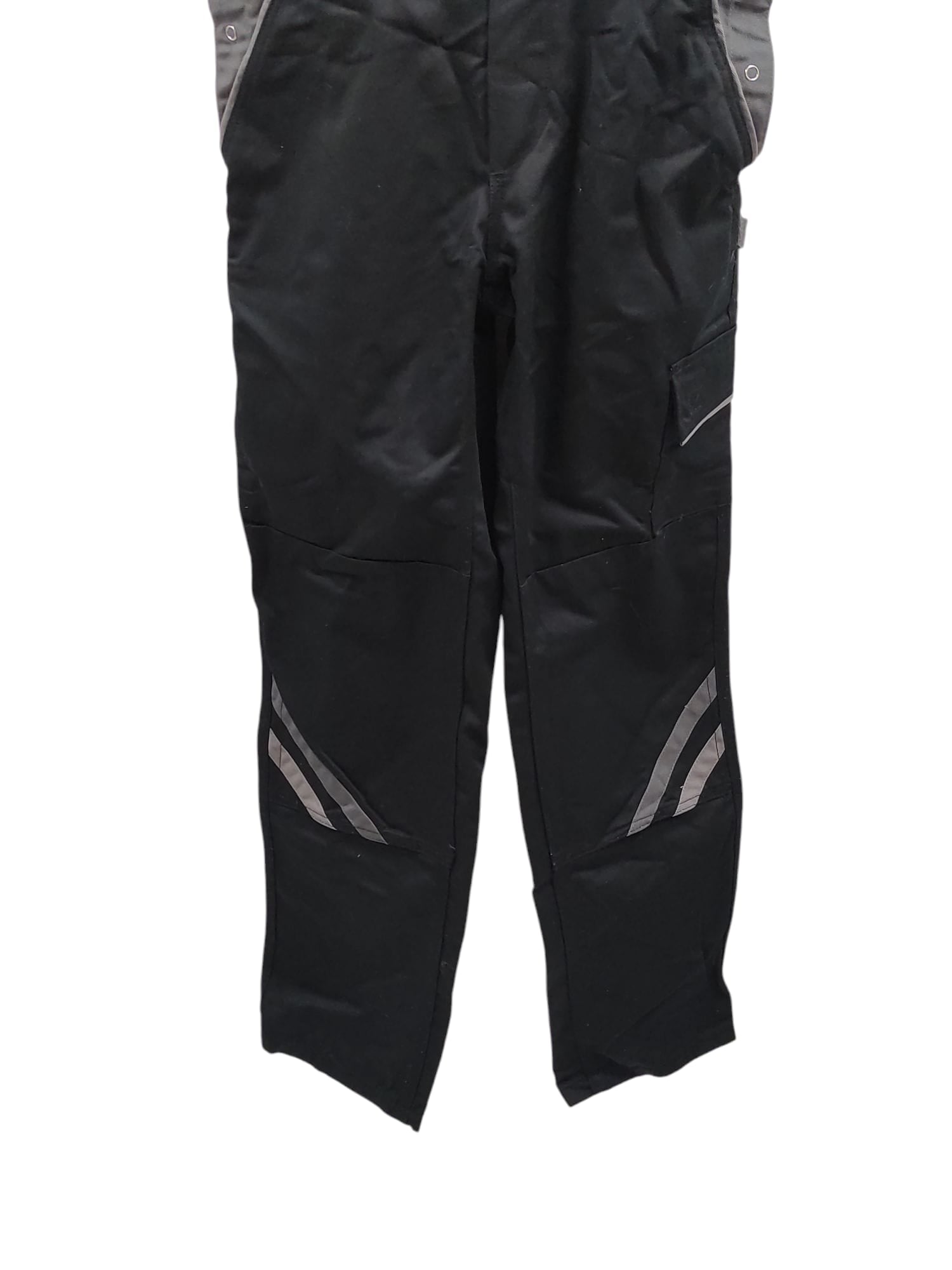 Planam Highline Latzhose Damen Schwarz Schiefer Zink Größe 38