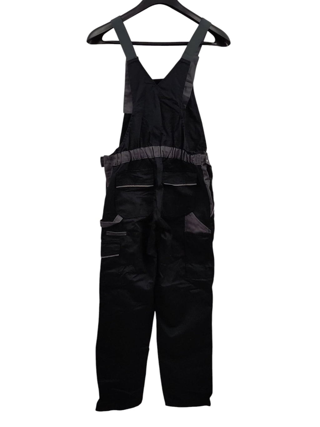 Planam Highline Latzhose Damen Schwarz Schiefer Zink Größe 38