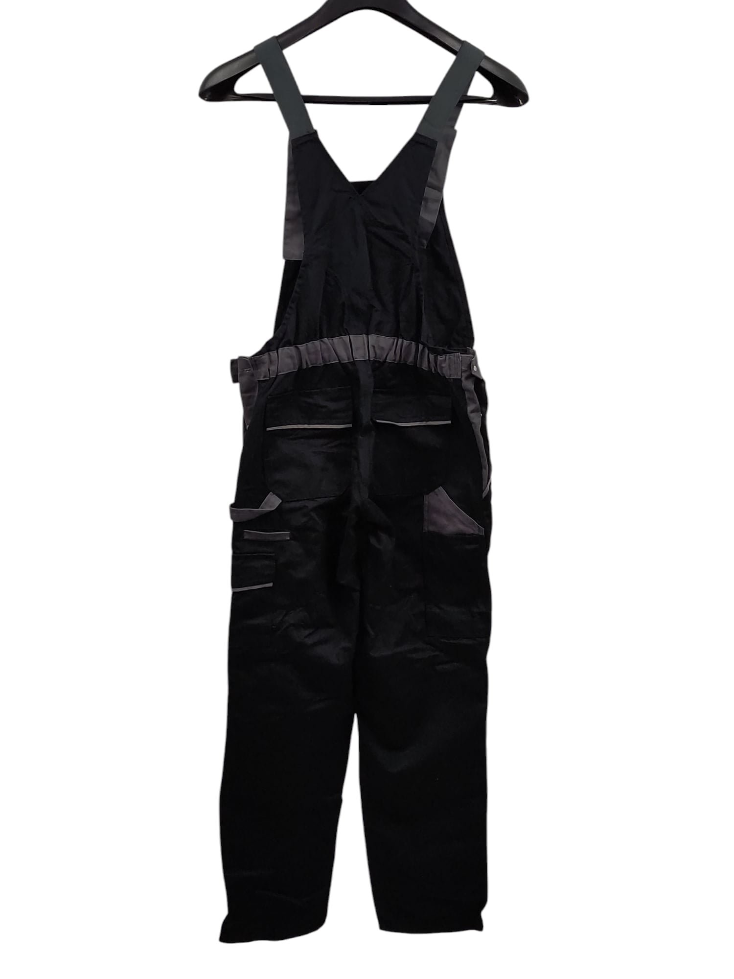 Planam Highline Latzhose Damen Schwarz Schiefer Zink Größe 38
