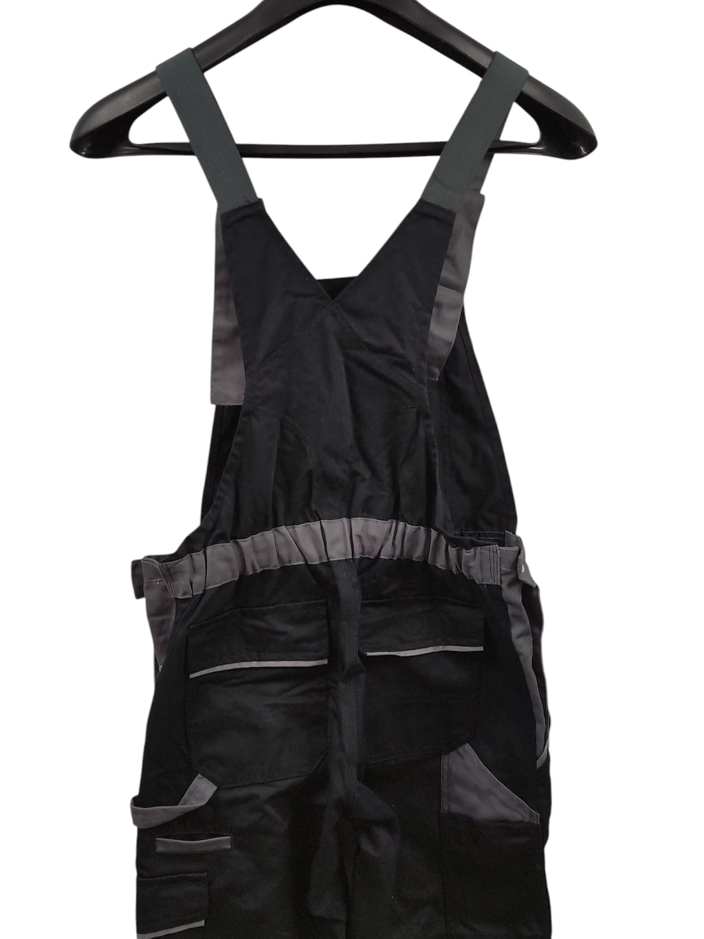 Planam Highline Latzhose Damen Schwarz Schiefer Zink Größe 38