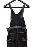Planam Highline Latzhose Damen Schwarz Schiefer Zink Größe 38