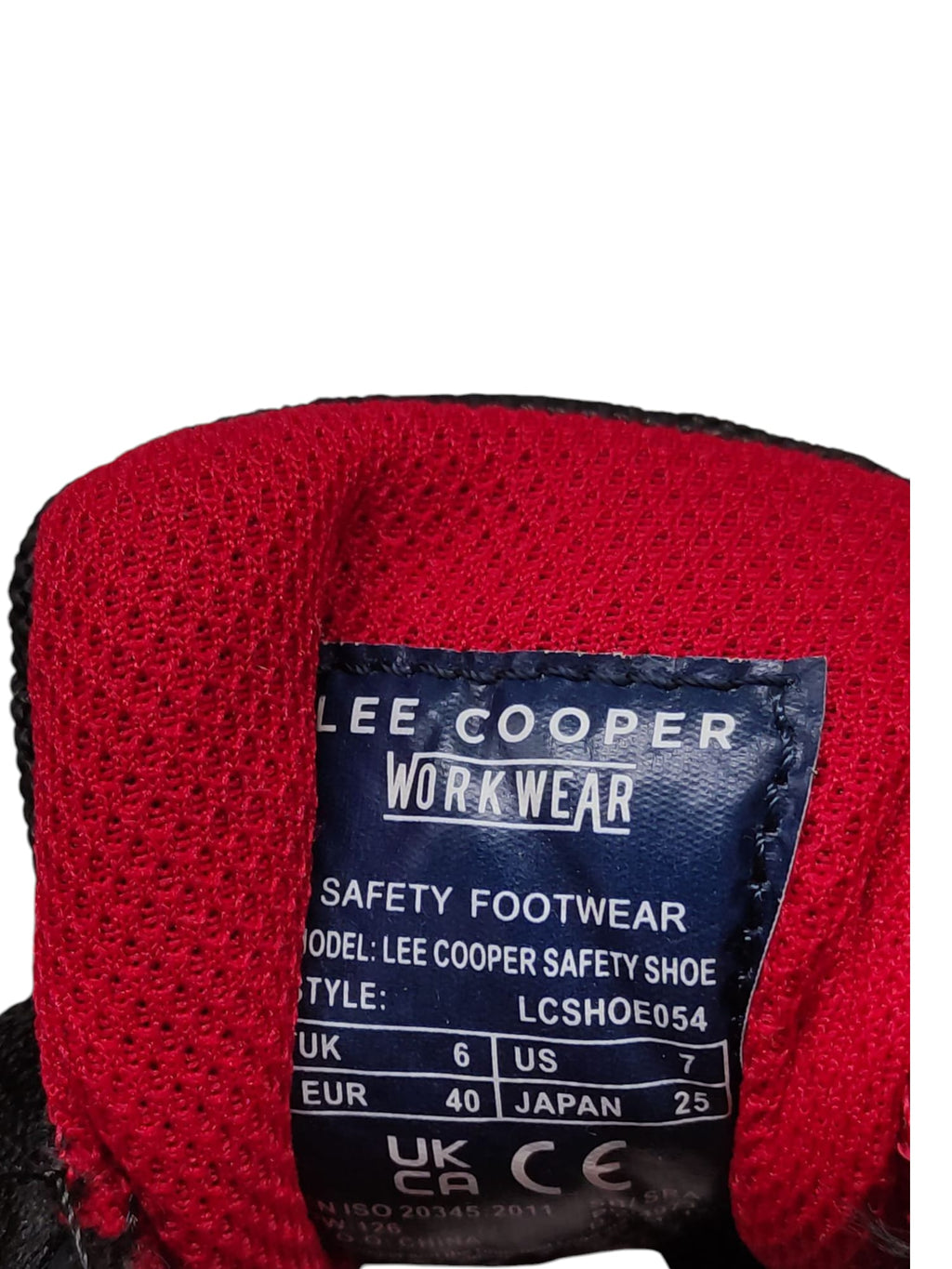 Lee Cooper LCSHOE054 Arbeitsstiefel SB SRA Schwarz Größe 40 EU
