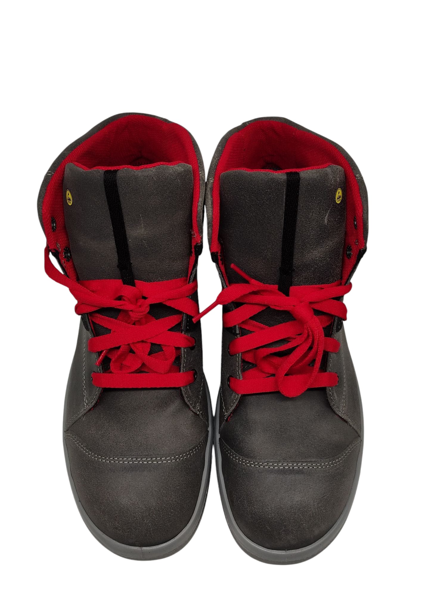 ELTEN VINTAGE Mid ESD S3 Sicherheitsschuhe Leder grau 45