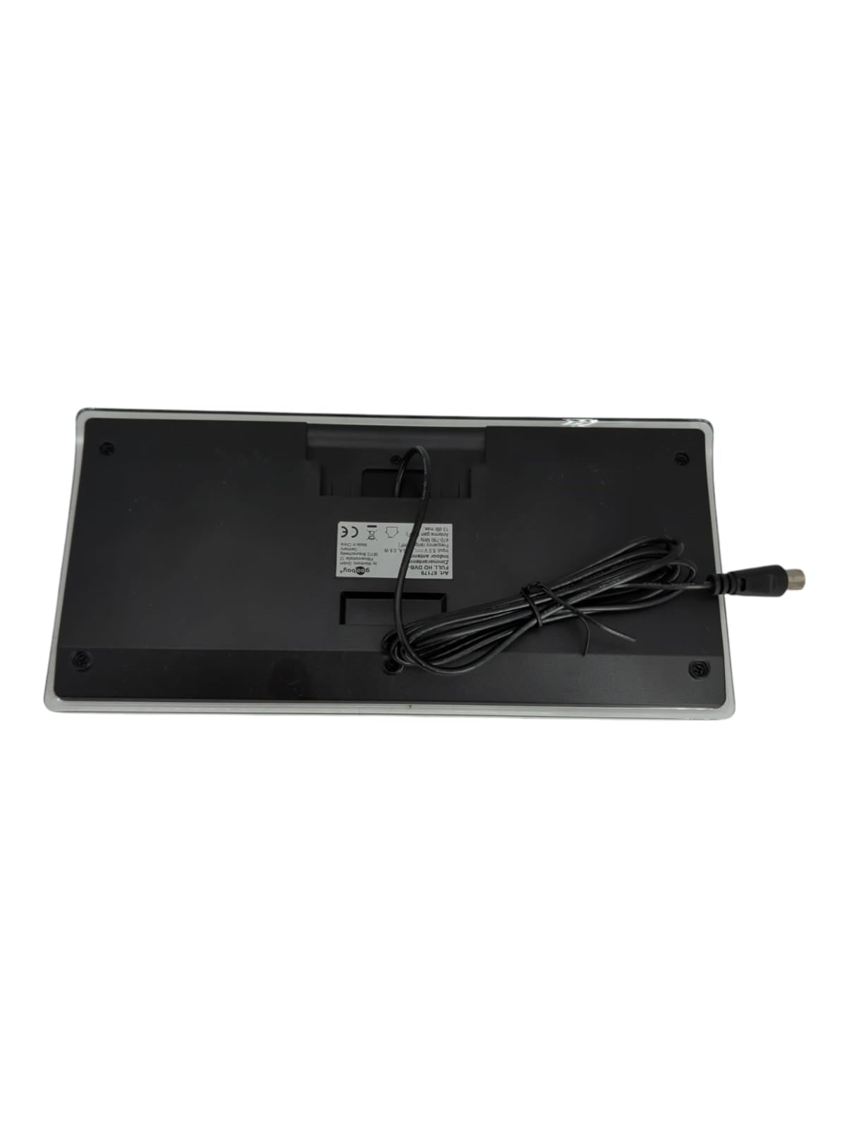 Goobay DVB-T2 Zimmerantenne Aktiv Full HD LTE 4G Filter Schwarz