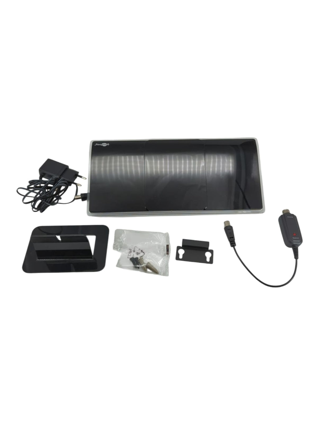 Goobay DVB-T2 Zimmerantenne Aktiv Full HD LTE 4G Filter Schwarz