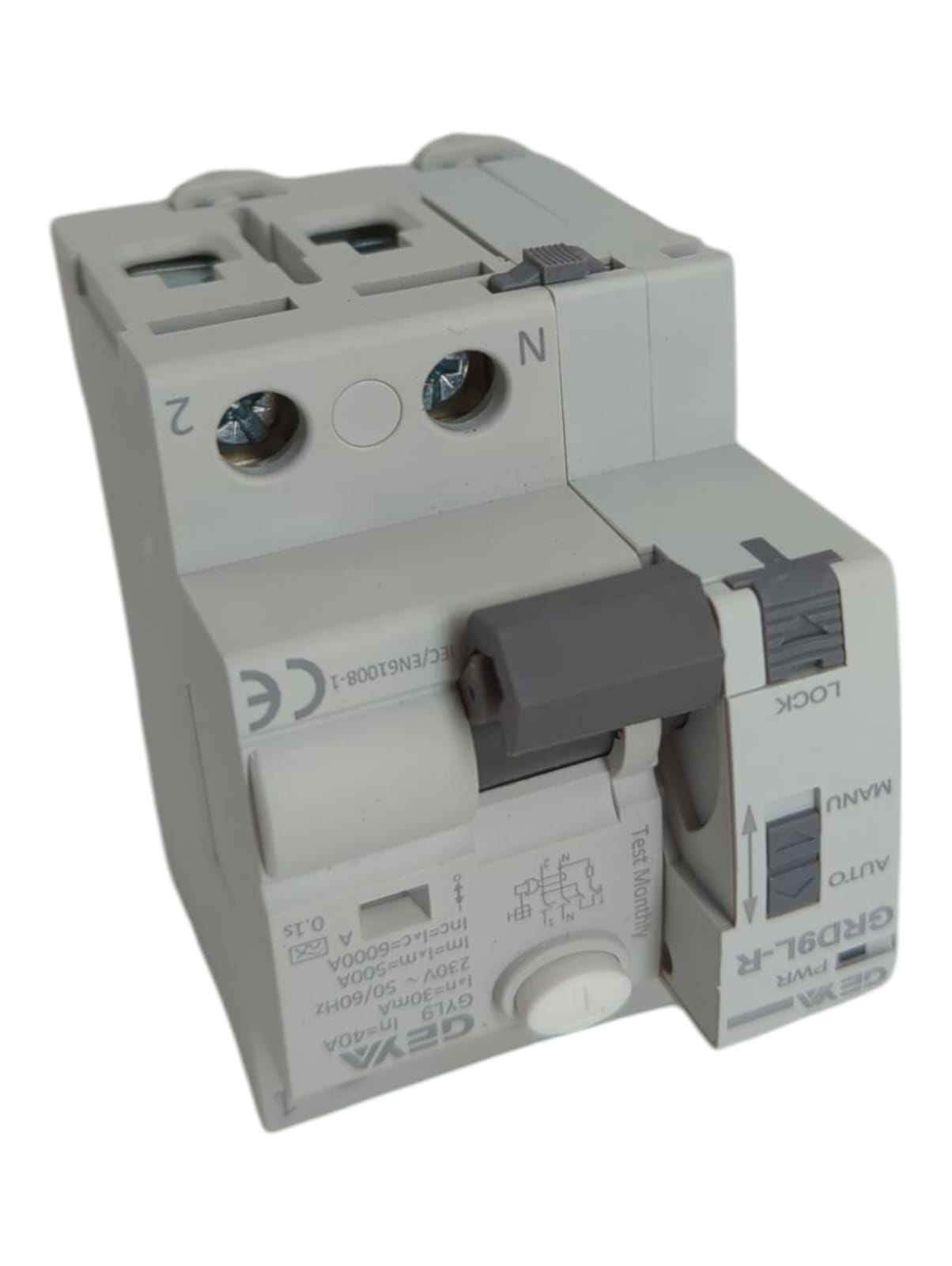 Differentialschalter SI 2P 40A 30 mA 6 kA Typ A wiederverwendbar
