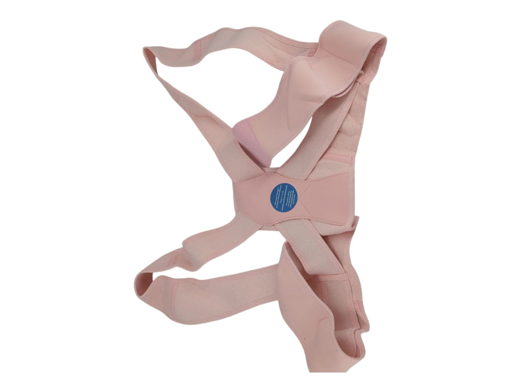 Back Support Posture Corrector Upper Back Pink Size L-XL