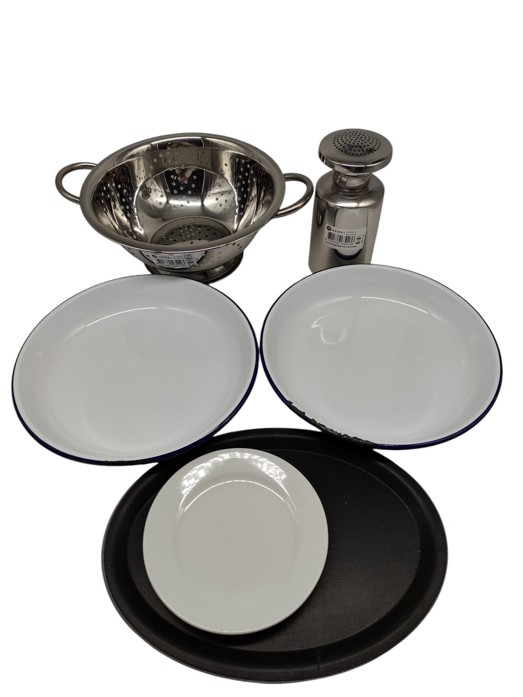 HENDI Stainless Steel Salt and Pepper Shaker Spice Shaker Screw Cap