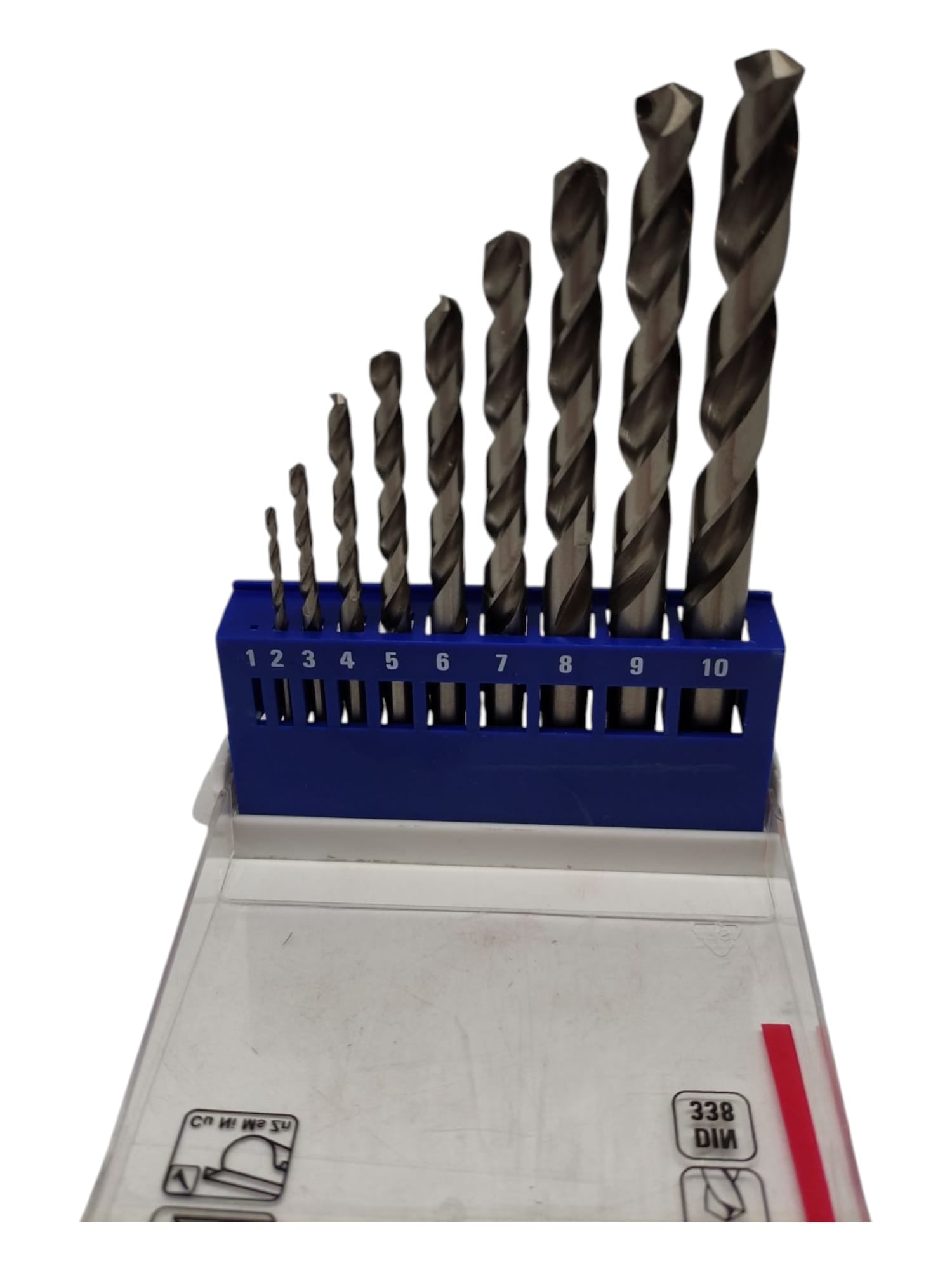 Fischer Metal Drill Bit Set 2–10 mm Drill Bits for Drilling Machine