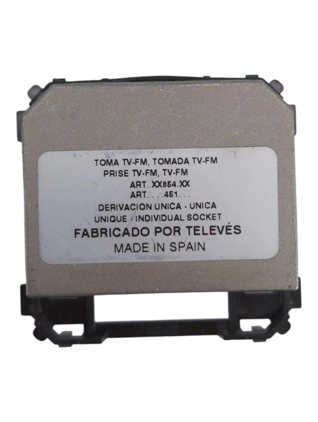 R-TV/SAT Anschlussdose TV SAT Antennendose Derivacion Unica