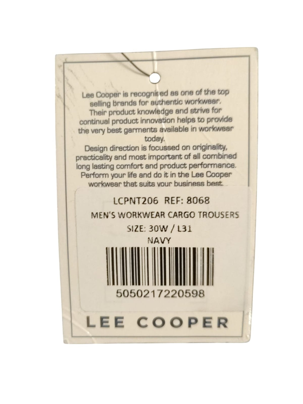 Lee Cooper Arbeits-Cargohose 30W/31L Dunkelblau