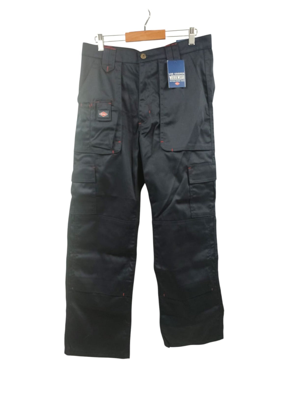Lee Cooper LCPNT206 Arbeits-Cargohose Herren 32W/31L Dunkelblau