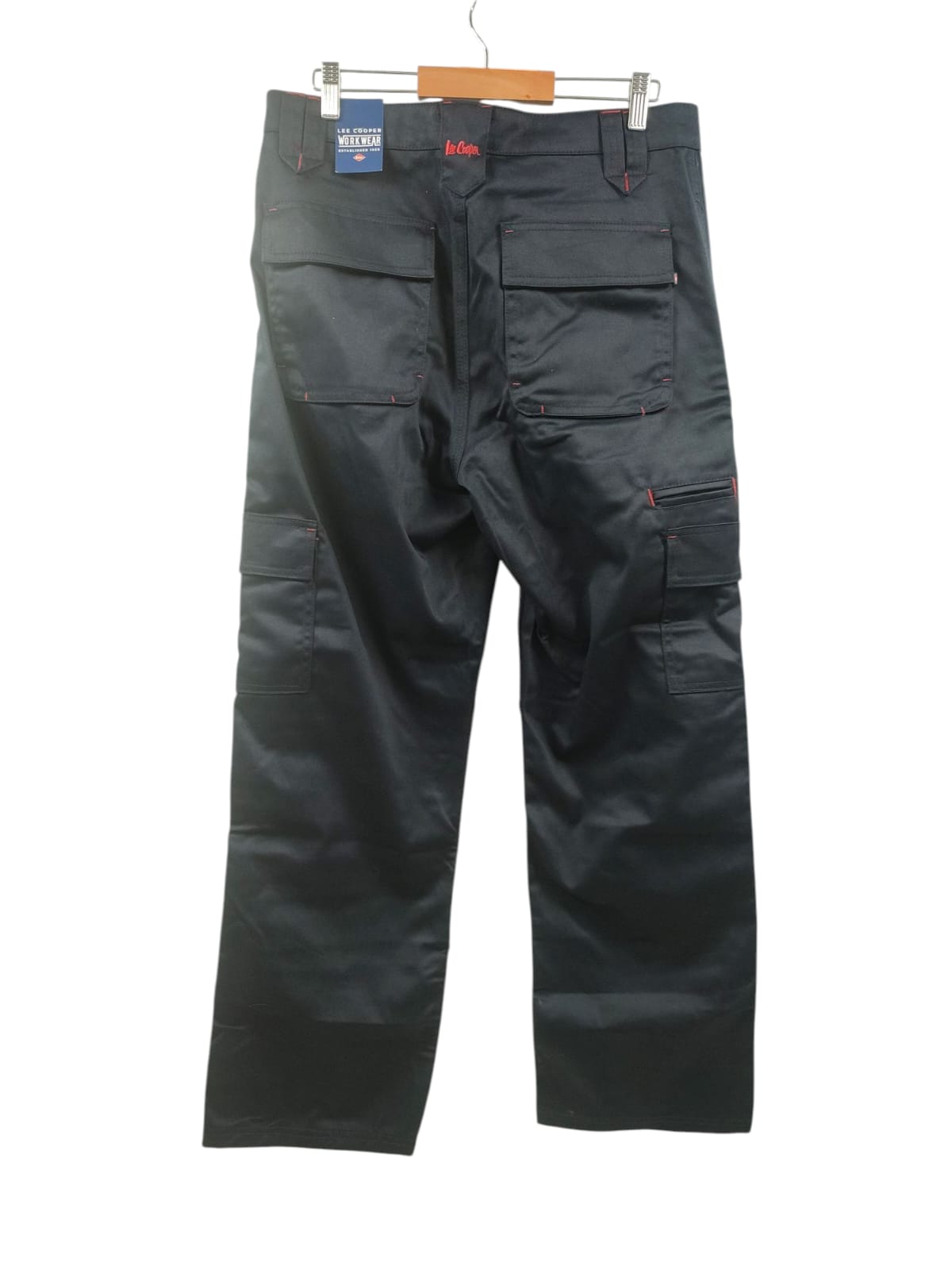 Lee Cooper LCPNT206 Arbeits-Cargohose Herren 32W/31L Dunkelblau