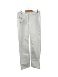 BP Women's Jeans White Stretchy Fabric Size 40