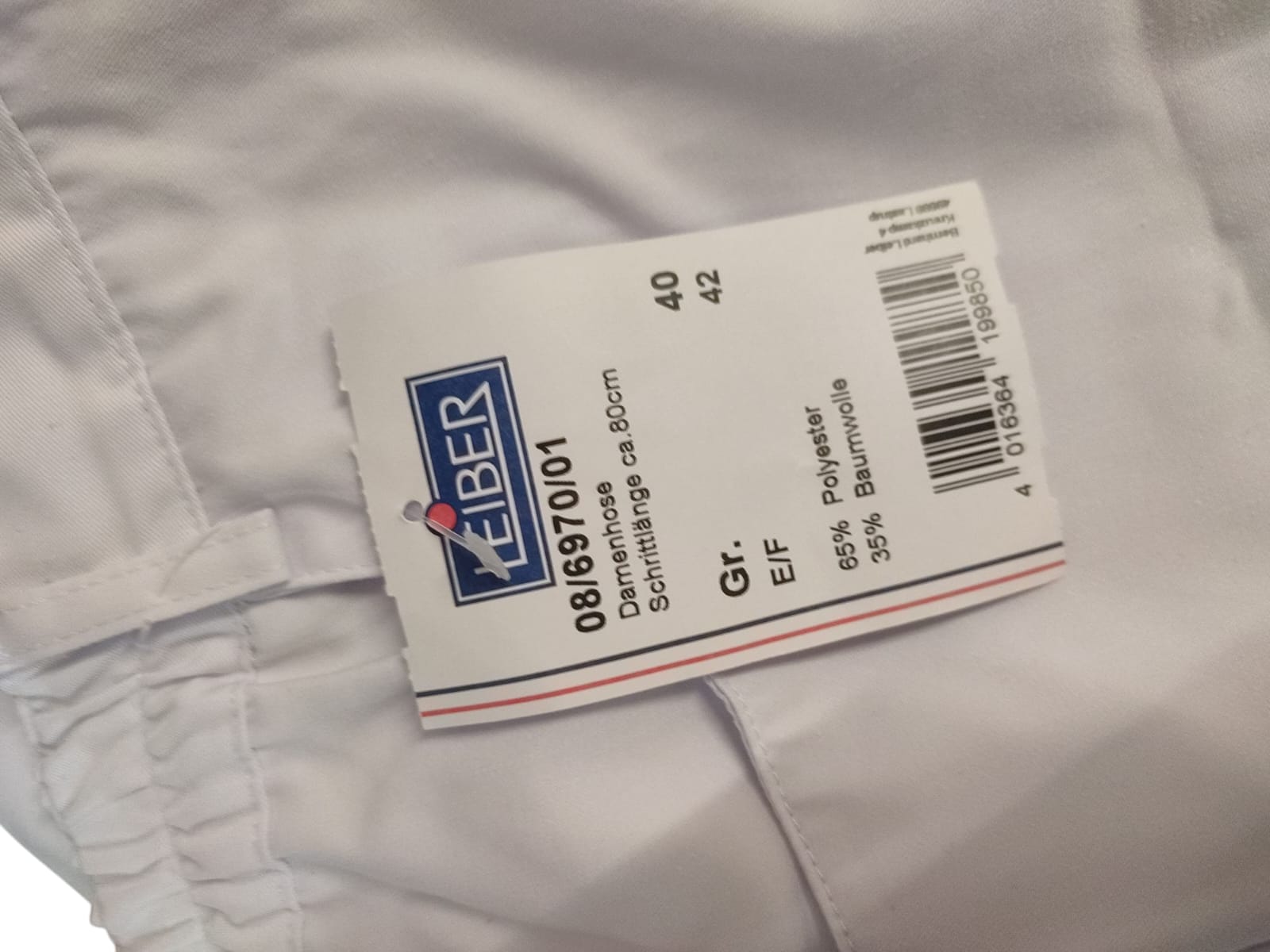 BP Women's Jeans White Stretchy Fabric Size 40