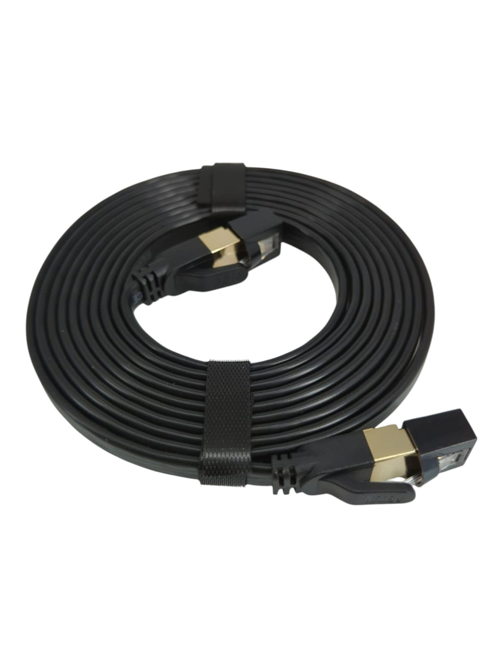 Reulin Ultra-Flexible CAT8 Flat LAN Cable 40G Network Cable 2.5m