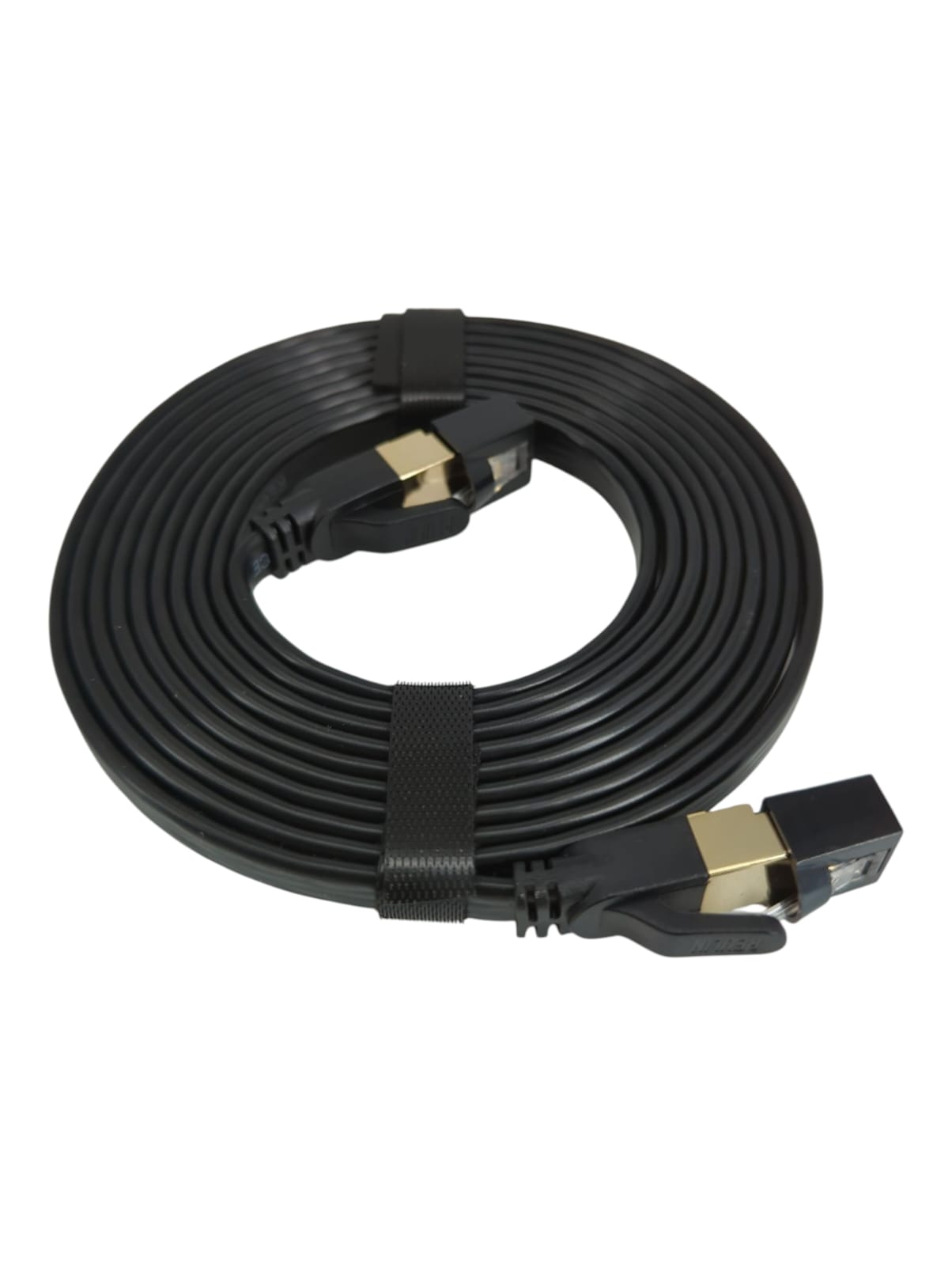 Reulin Ultra-Flexible CAT8 Flat LAN Cable 40G Network Cable 2.5m