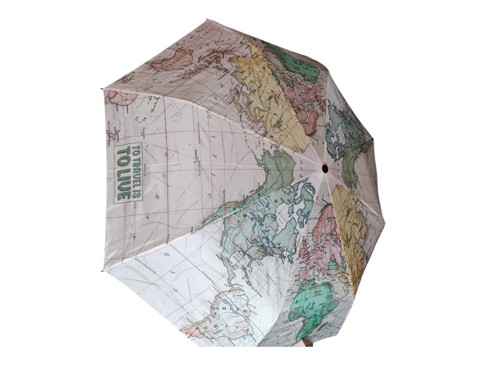 Legami Faltbarer Regenschirm Ø100 cm Polyester winddicht mit Tasche