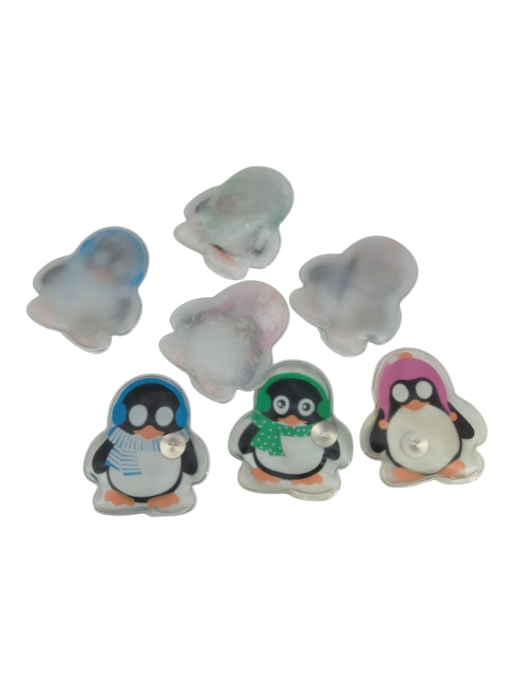 7er Set Pinguin Taschenwärmer wiederverwendbare Handwärmer Heizkissen