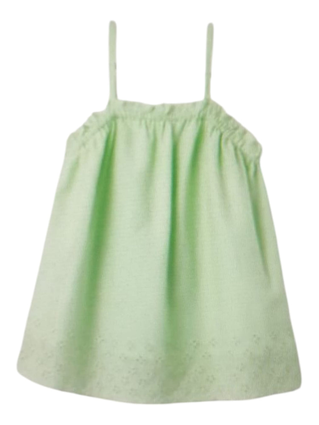 NAME IT Mädchen Nkffiona Top mit kurzen Trägern grün Größe 116
