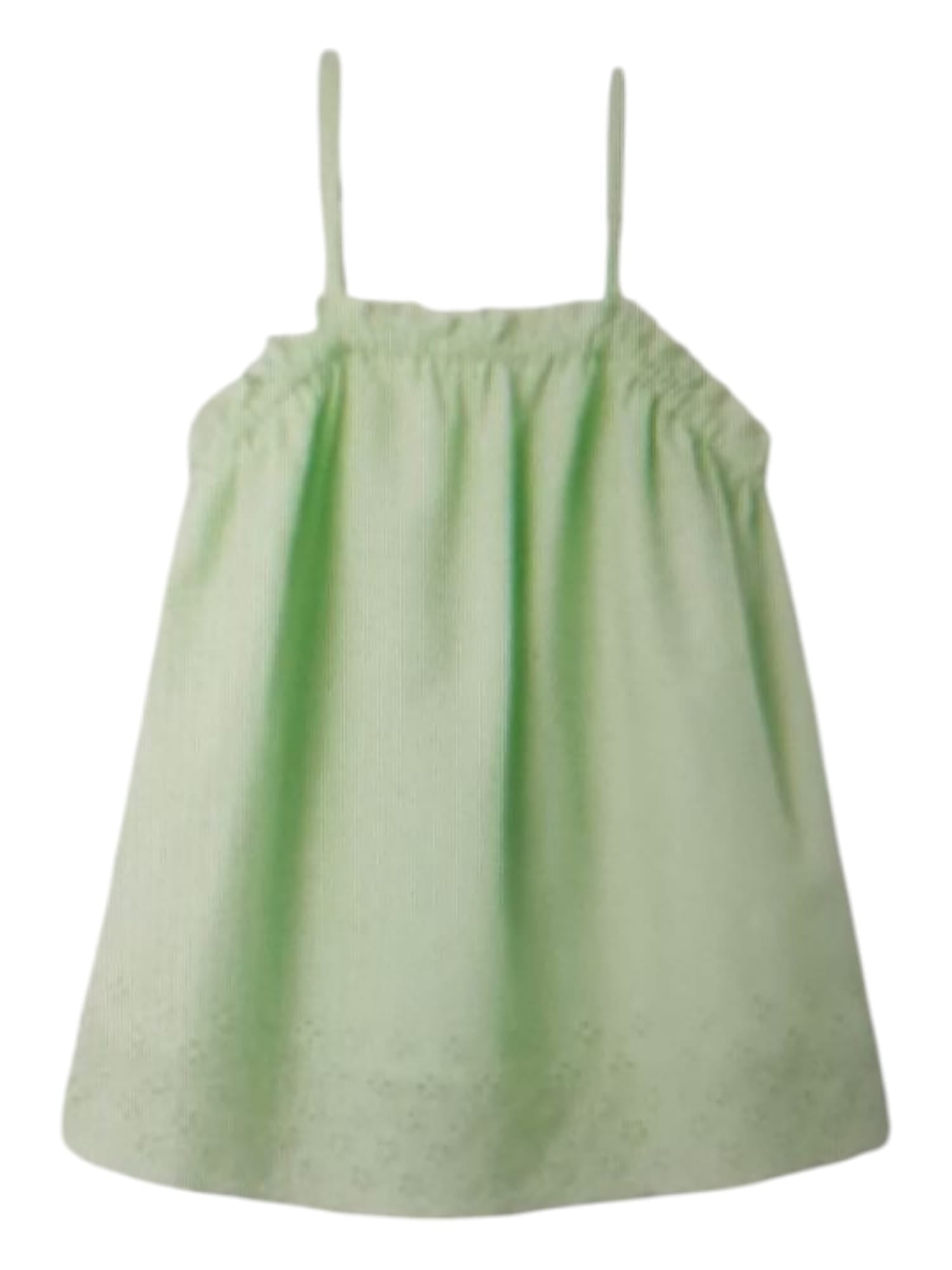 NAME IT Mädchen Nkffiona Top mit kurzen Trägern grün Größe 116
