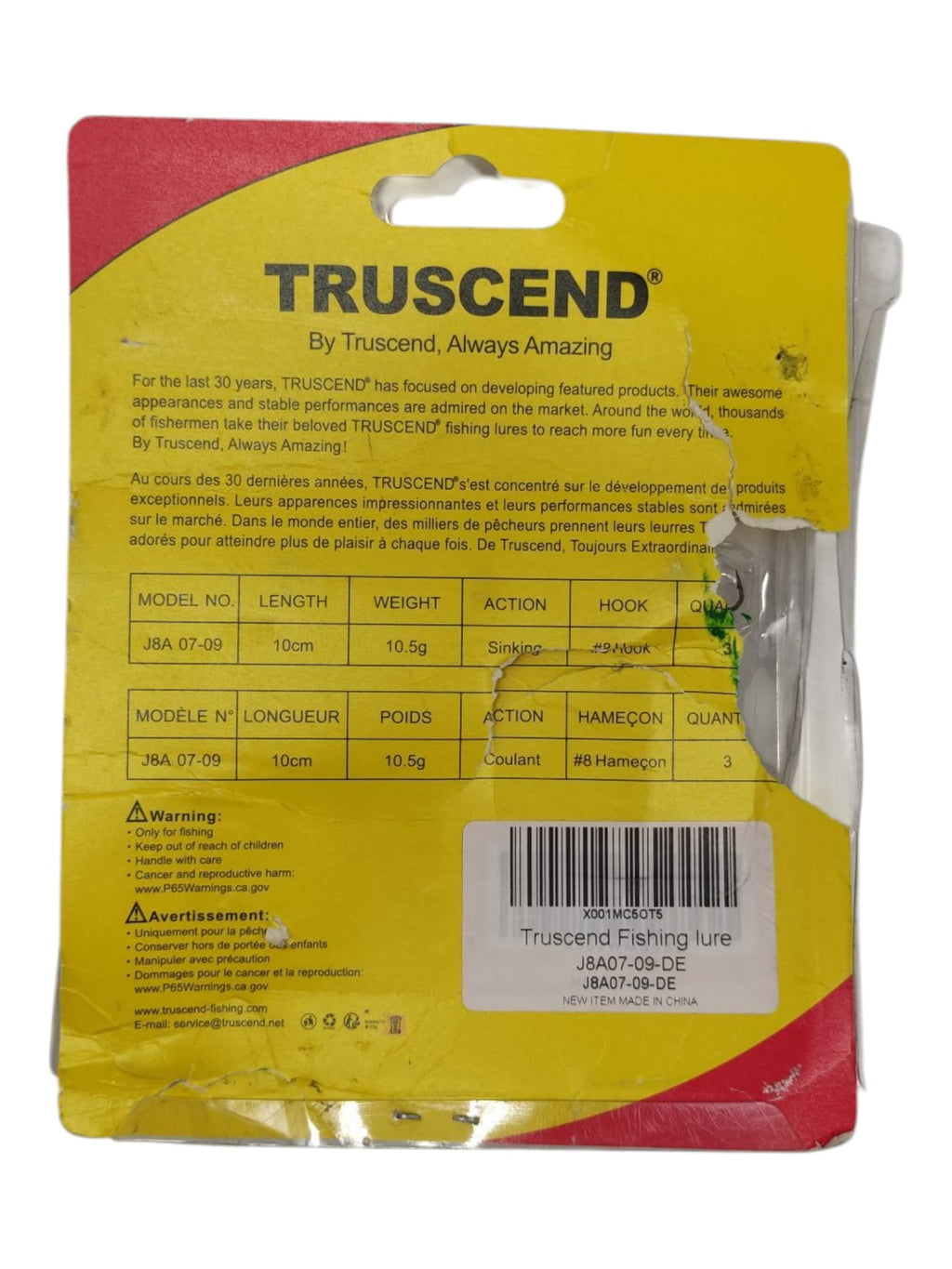 TRUSCEND Fishing Lures Artificial Bait Pike Fishing Lure Set