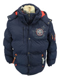 Geographical Norway Herren Jacke Verveine Blau Größe S