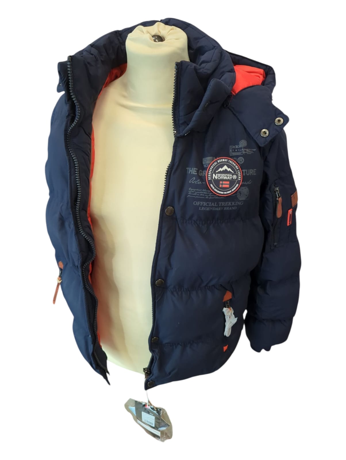 Geographical Norway Herren Jacke Verveine Blau Größe S