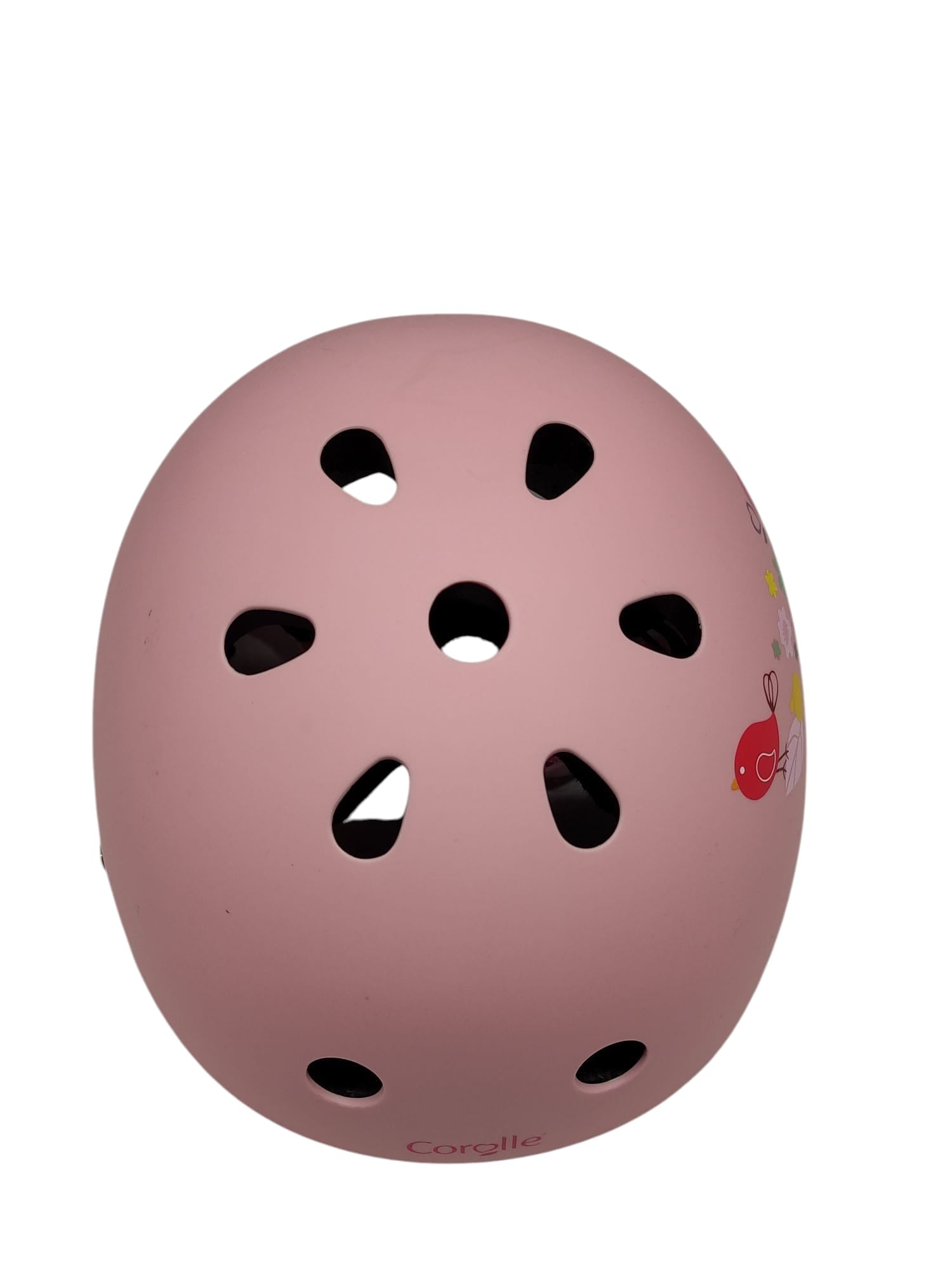 Corolle Schutzset Helm für Roller Fahrrad Inlineskates 49-54 cm Rosa