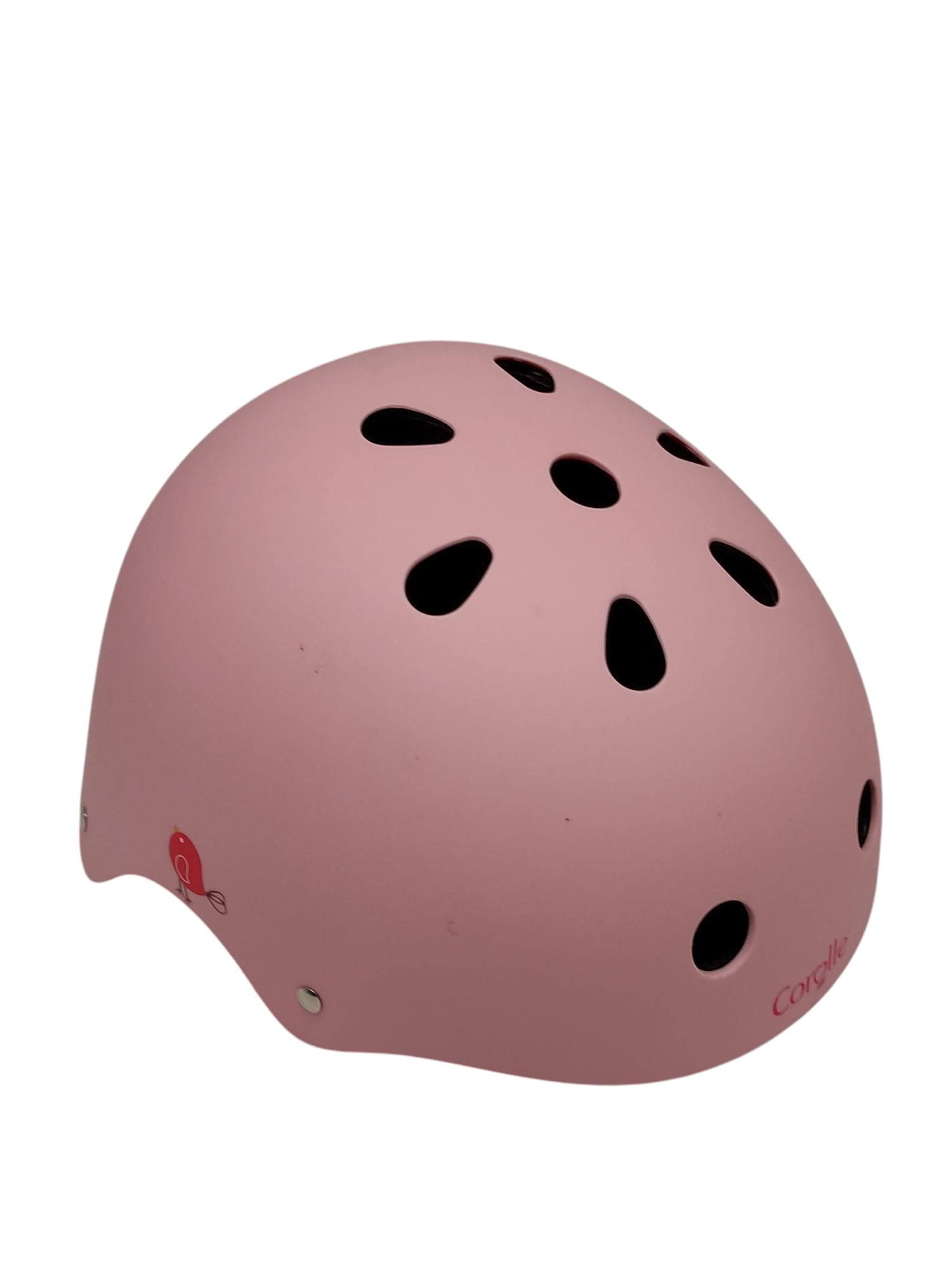 Corolle Schutzset Helm für Roller Fahrrad Inlineskates 49-54 cm Rosa