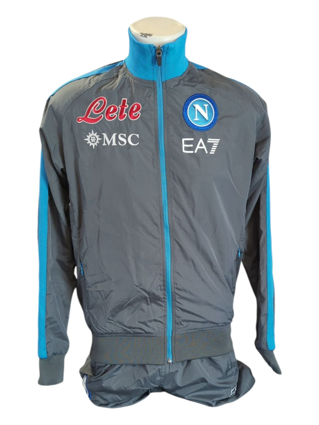 SSC Napoli Herren Overall Mikrofaser Magnet Größe XS