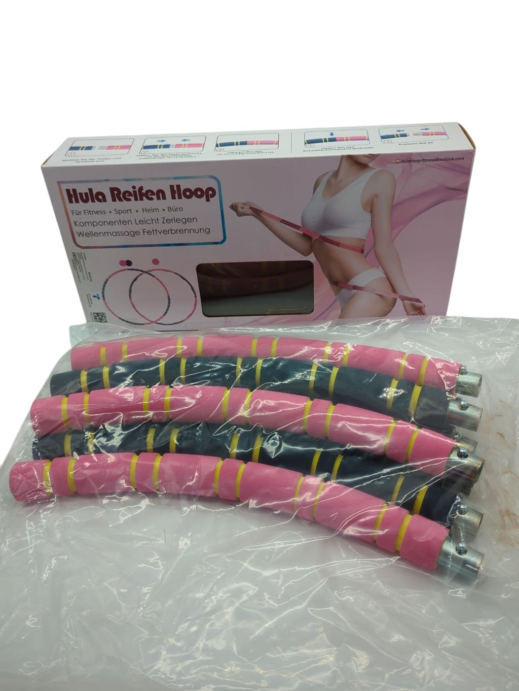 FAUA Hula Hoop Reifen Massage Fitness für Erwachsene und Kinder