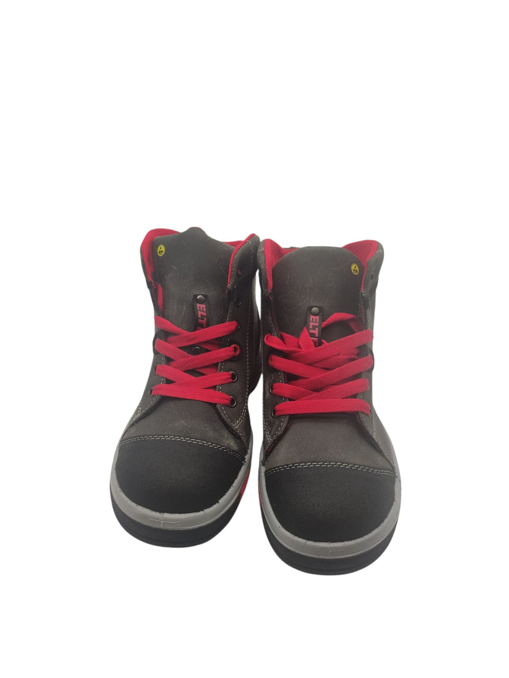 Sicherheitsschuhe ELTEN VINTAGE Pirate Mid ESD S3, grau/schwarz, Größe: 41