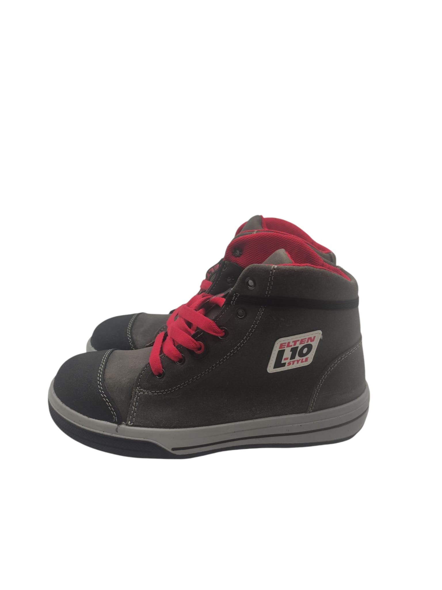 Sicherheitsschuhe ELTEN VINTAGE Pirate Mid ESD S3, grau/schwarz, Größe: 41