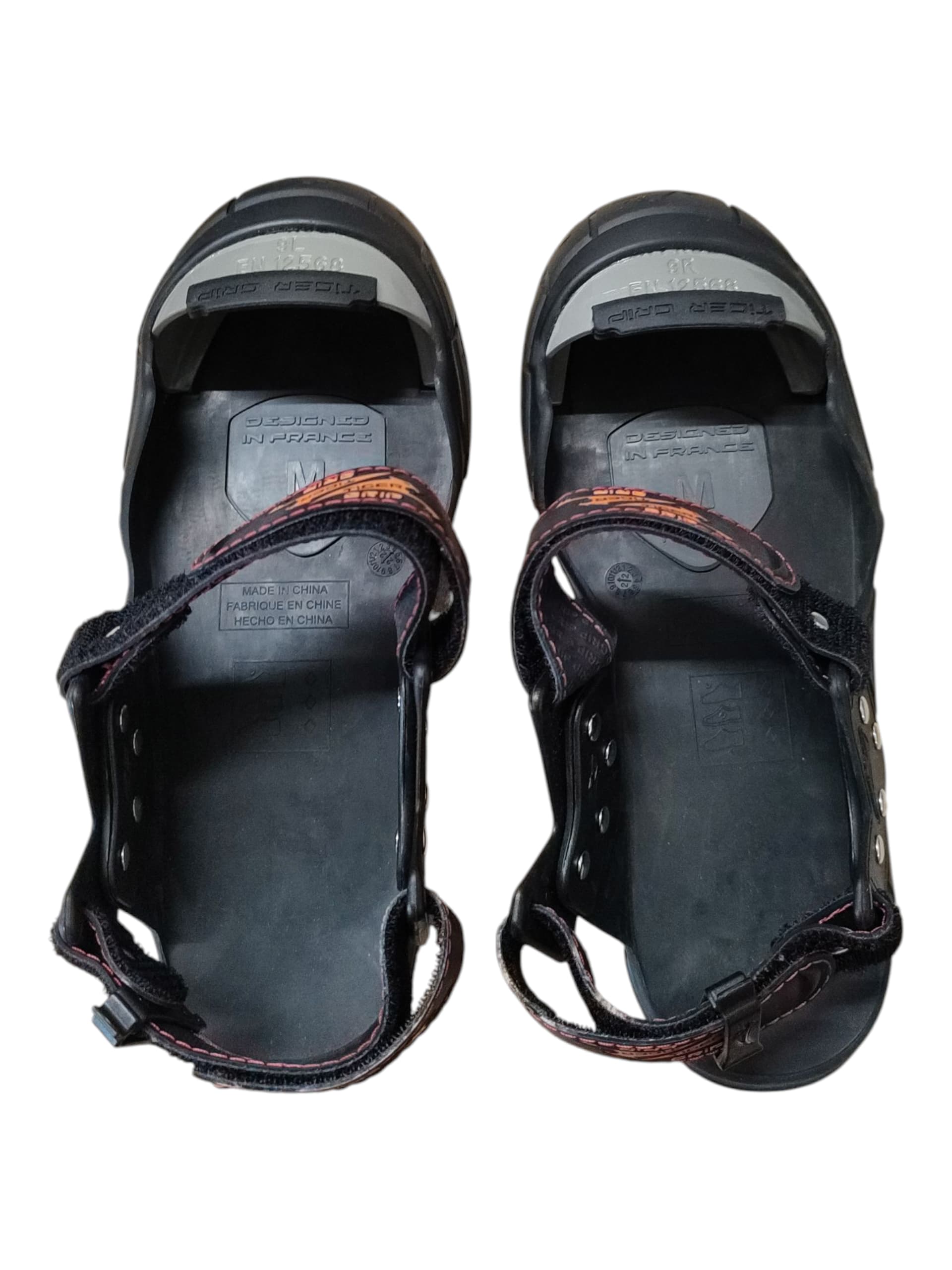 Tiger-Grip Visitor Premium Sicherheitsüberzieher Grau Größe M 37–42 EU