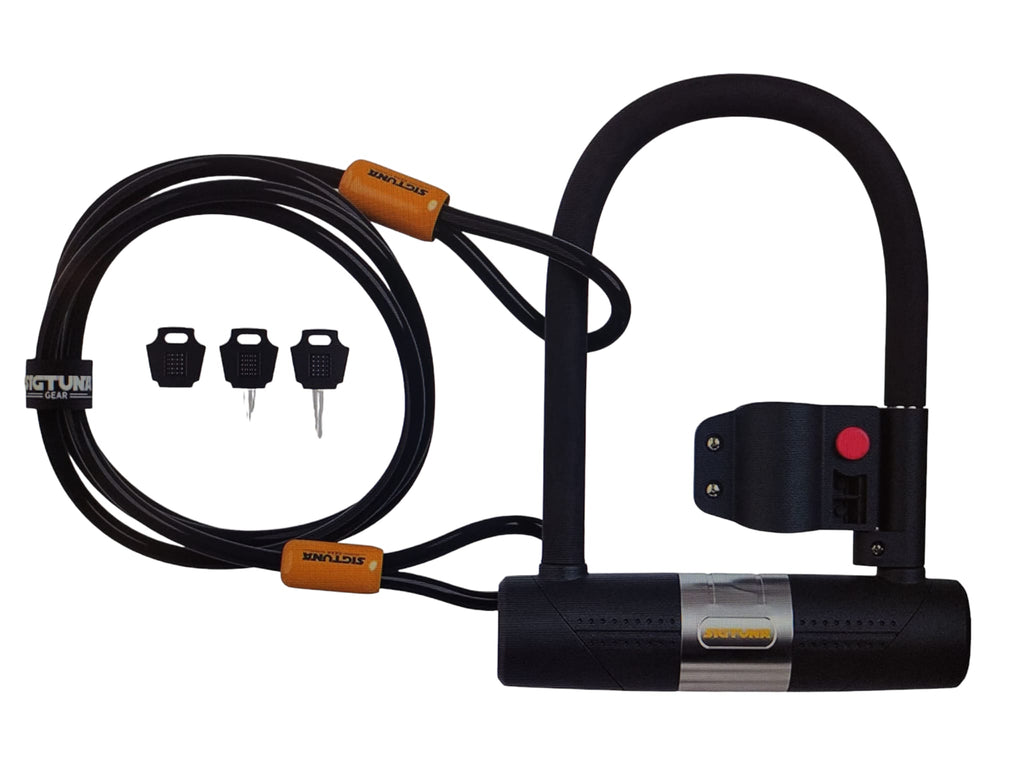 SIGTUNA Bike Lock D-Lock 16mm Heavy-Duty Lock