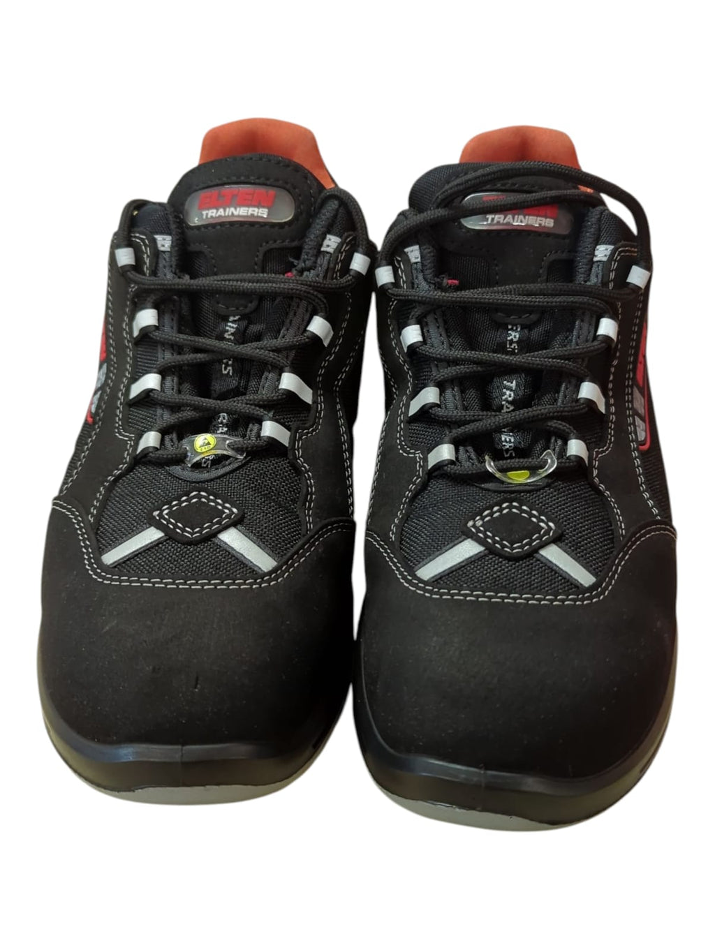 ELTEN SENEX XXT ESD S3 Sicherheitsschuhe Schwarz/Rot 44