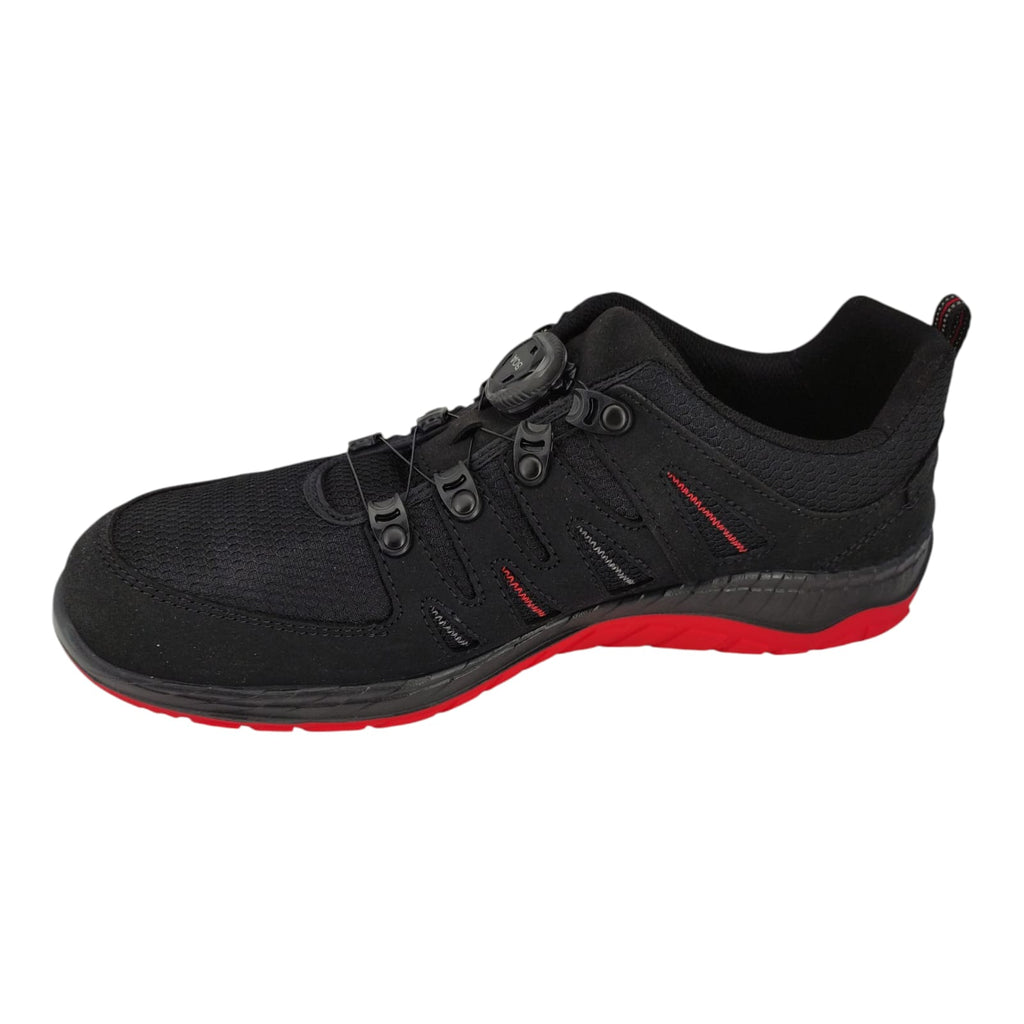 ELTEN MADDOX BOA Sicherheitsschuhe Low ESD S3 schwarz/rot Herren Gr. 44