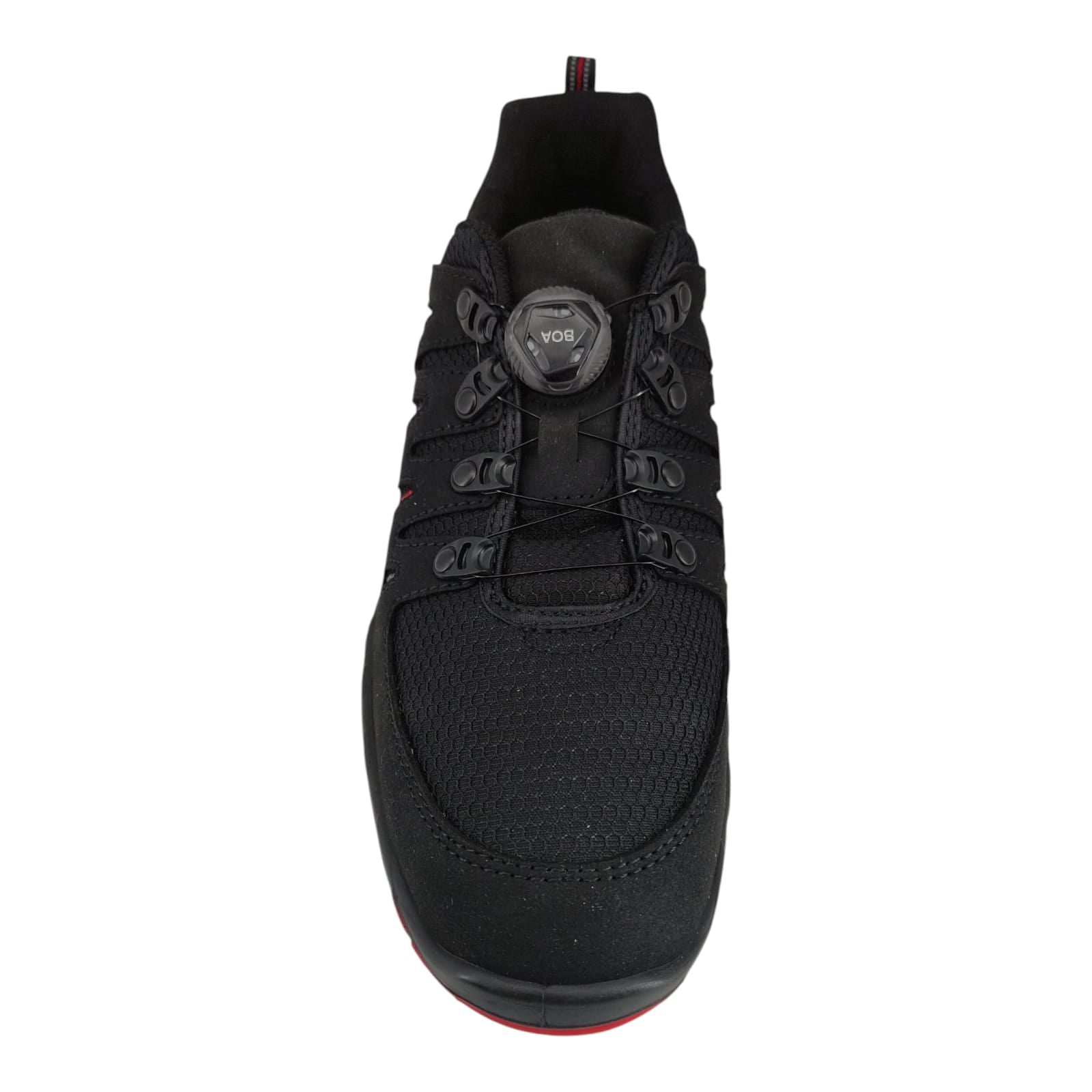 ELTEN MADDOX BOA Sicherheitsschuhe Low ESD S3 schwarz/rot Herren Gr. 44