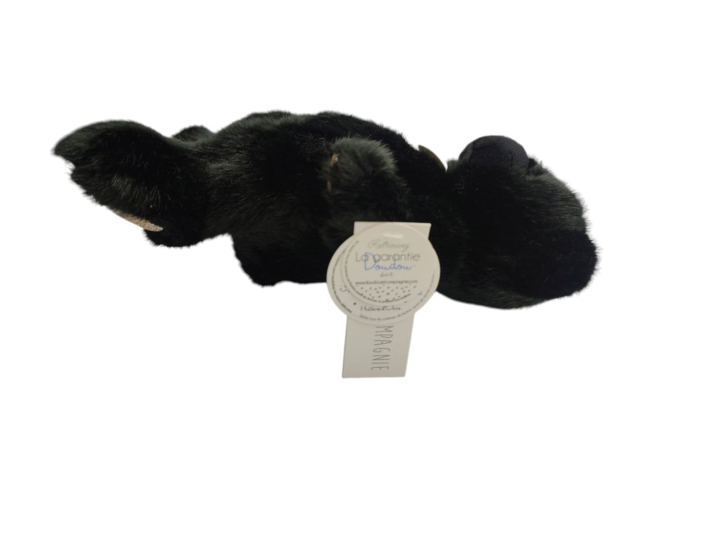 Doudou et Compagnie Plush Bear Cuddly Toy Teddy 37 cm Black