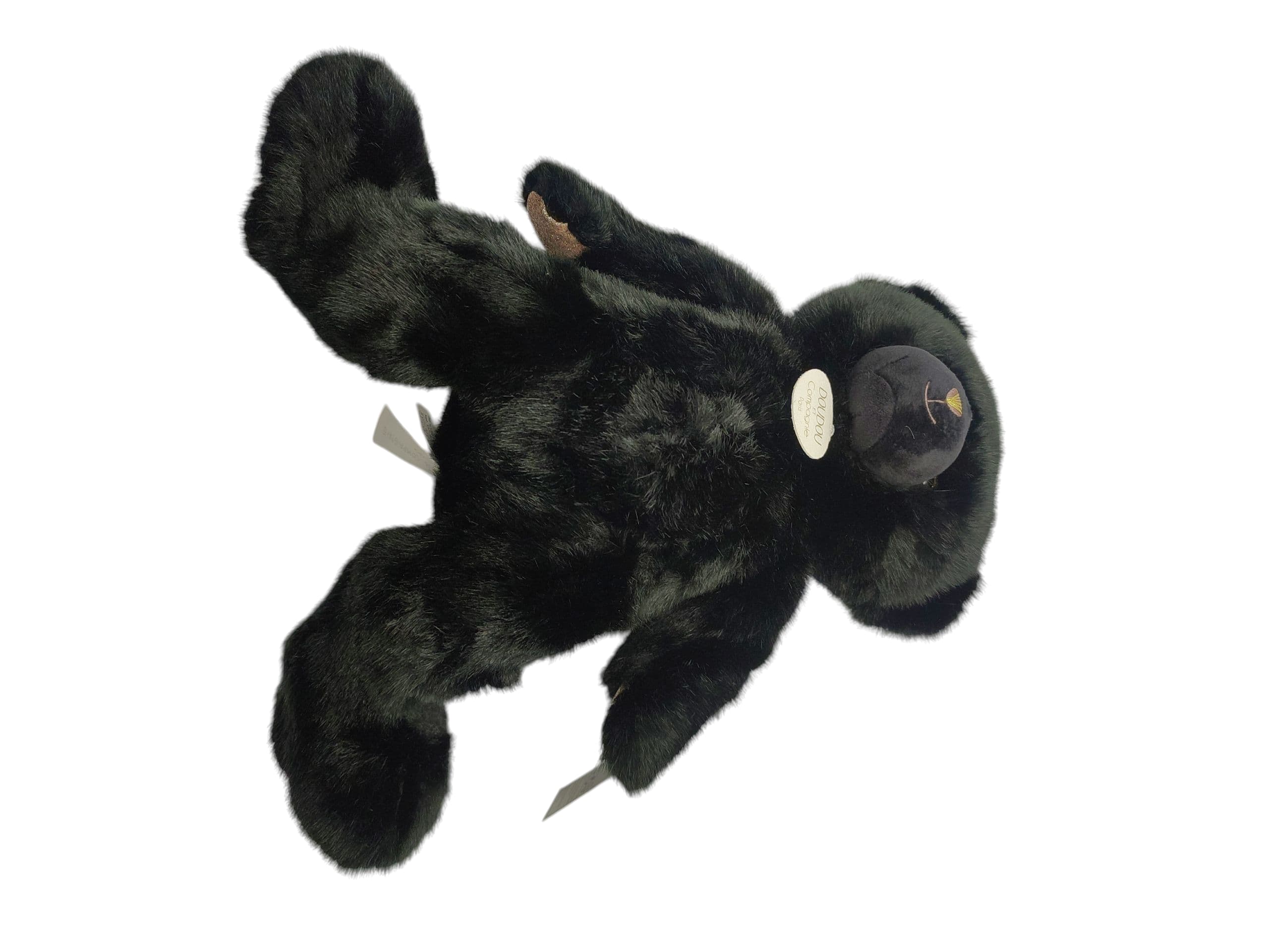 Doudou et Compagnie Plush Bear Cuddly Toy Teddy 37 cm Black
