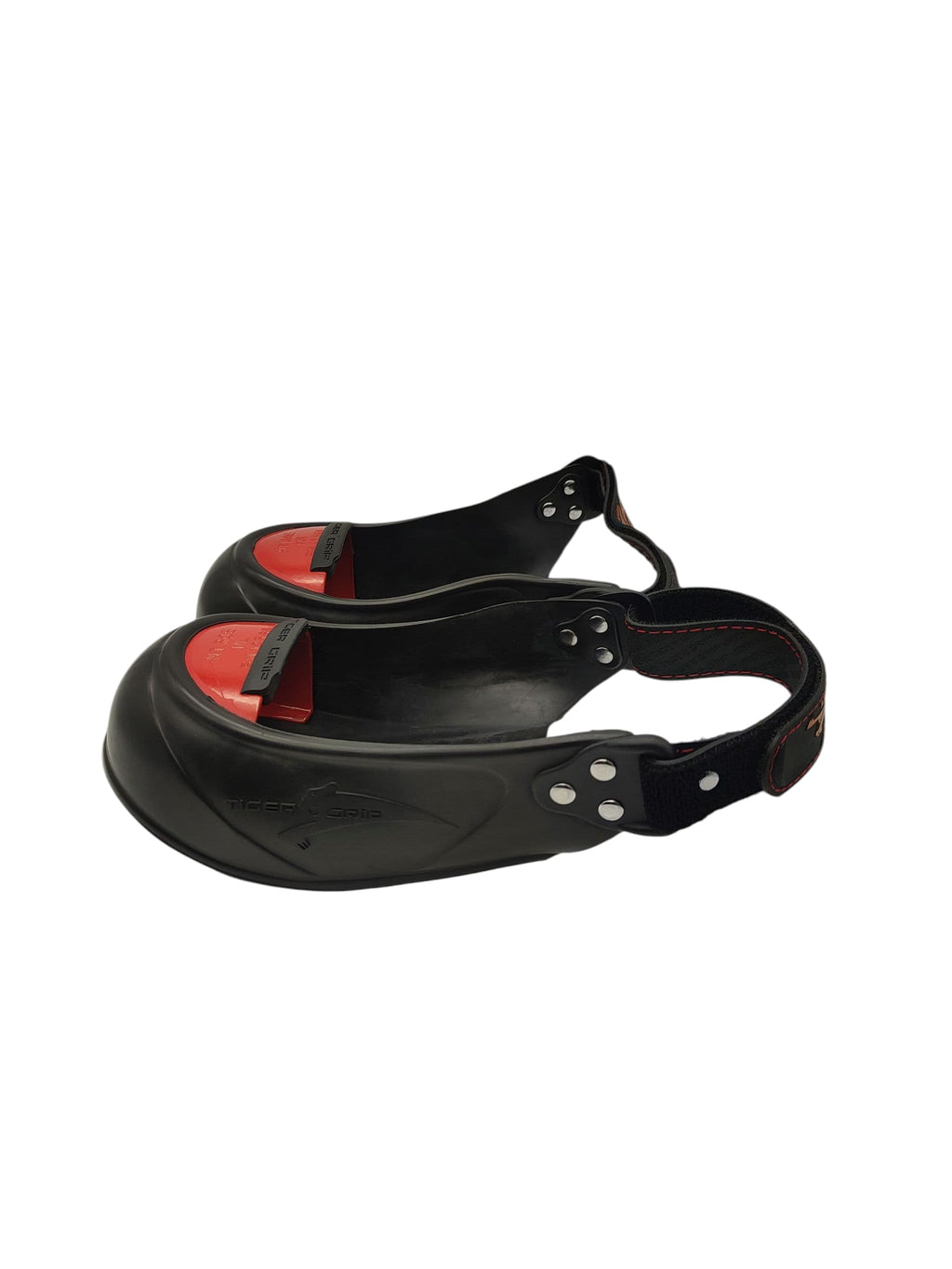 Tiger-Grip VISITOR Schutzüberziehschuhe, schwarz, mittel/groß Größe 39-43, rot