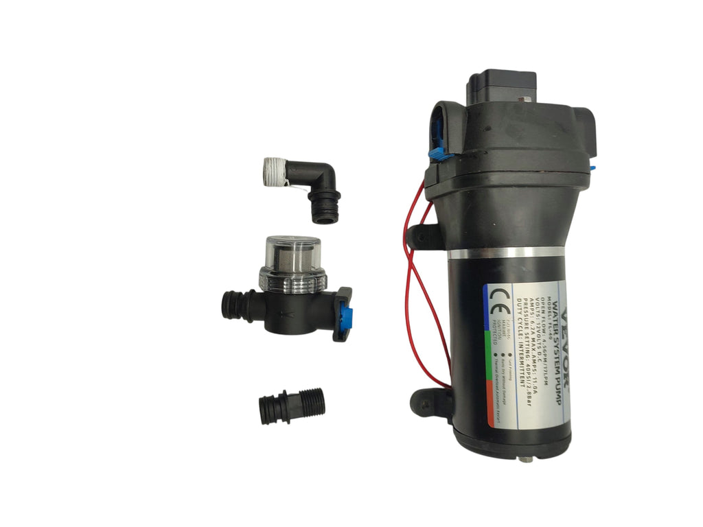 BananaB Wasserpumpe 12V Membranpumpe 17 l/min Druckpumpe